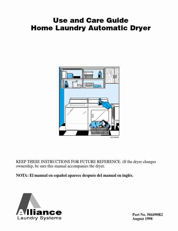 Alliance Laundry Systems Clothes Dryer D310IE3B-page_pdf